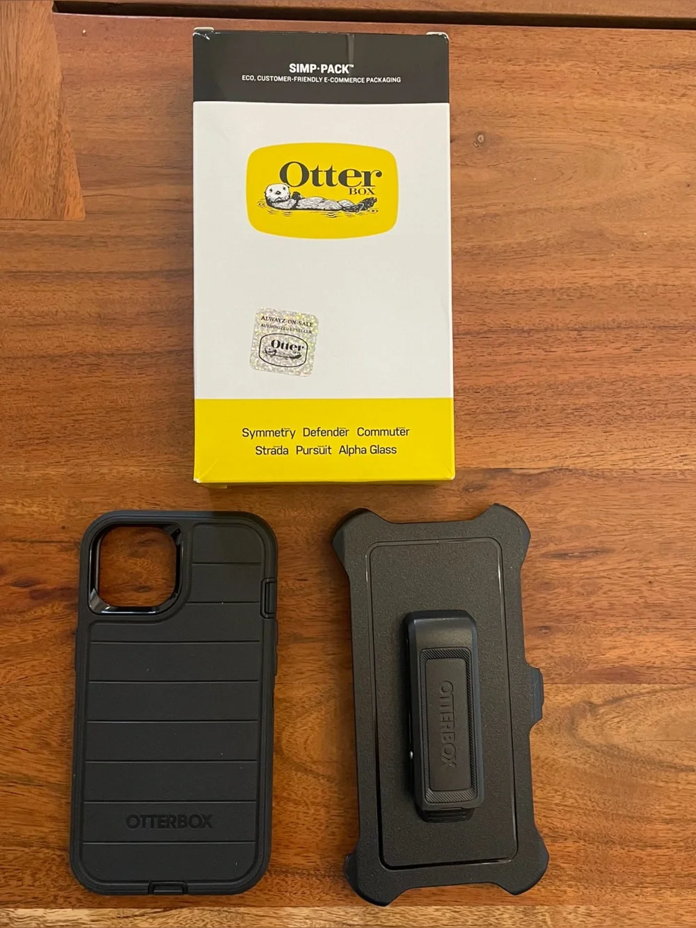 OtterBox Defender Series Pro Case iPhone 13 ONLY Black Shell Belt Clip Holster